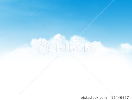 Blue sky and clouds background 15446527