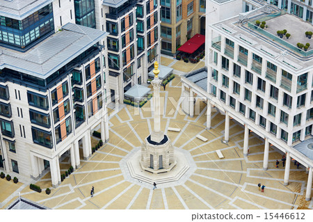 Skyline of London with Paternoster square 15446612