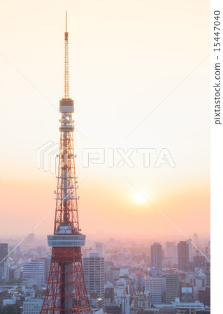 黃昏的東京鐵塔 15447040