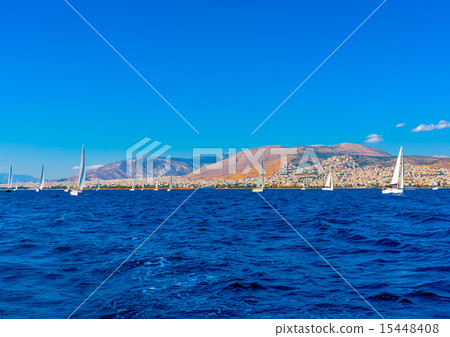 sailing regatta in Greece sailing regatta in Greece 15448408