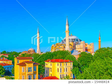 Hagia Sophia in Istanbul in Turkey 15448414