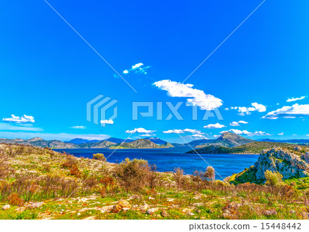 Lake Yliki in Viotia Greece Lake Yliki in Viotia Greece 15448442
