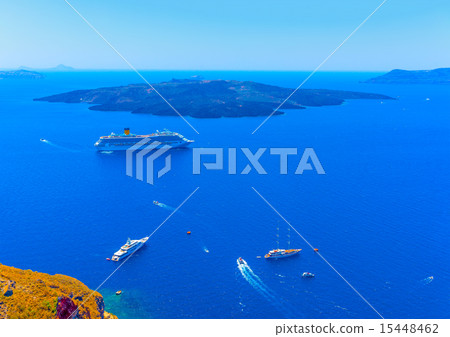 in Santorini island in Greece 15448462