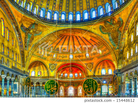 Hagia Sophia in Istanbul in Turkey Hagia Sophia in Istanbul in Turkey 15448612