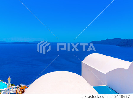 in Santorini island in Greece 15448637