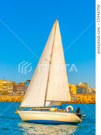 sailing regatta in Greece 15448706