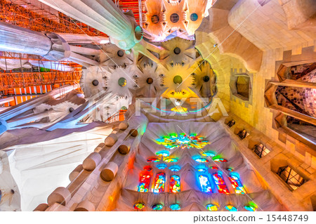 Sagrada Familia in Barcelona Spain 15448749