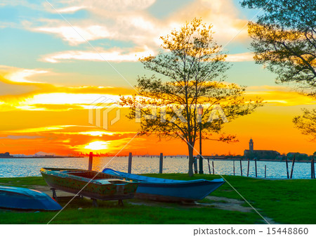 in Burano island near Venice Italy in Burano island near Venice Italy 15448860