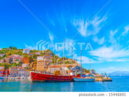 in Hydra island in Greece in Hydra island in Greece 15448891