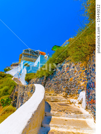 in Santorini island in Greece 15449012