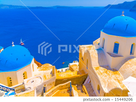in Santorini island in Greece 15449206