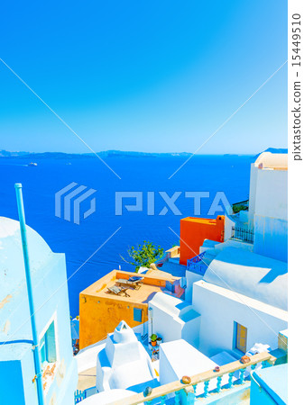 in Santorini island in Greece 15449510
