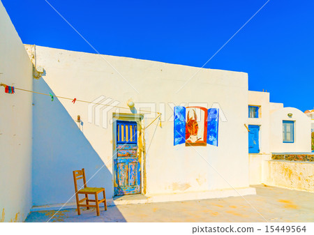 in Santorini island in Greece 15449564