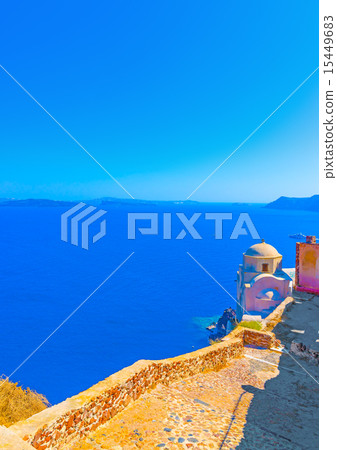 in Santorini island in Greece 15449683