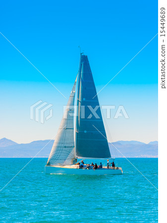 sailing regatta in Greece 15449689