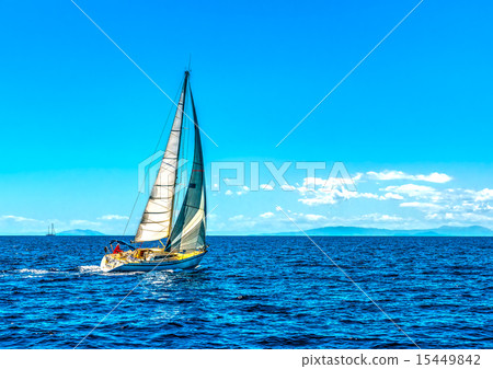sailing regatta in Greece 15449842