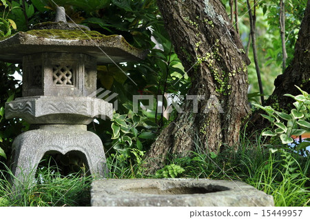 garden lantern, charm, Japanese Gardens 15449957