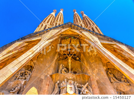 Sagrada Familia in Barcelona Spain 15450127