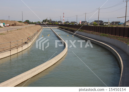 進行大規模修復的武藏水道 進行大規模修復的武藏水道 15450154