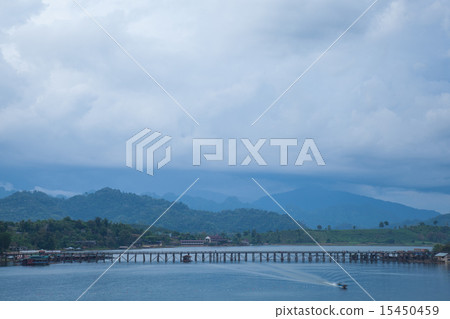 Bridge across the river. Bridge across the river. 15450459