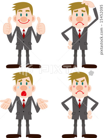 商人姿勢集合 15452095