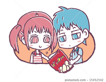 Men and women eating snacks Men and women eating snacks 15452542