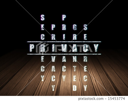 Security concept: word Privacy in solving Crossword Puzzle 15453774