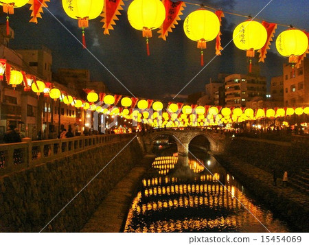 長崎在晚上 - 鏡片橋 15454069