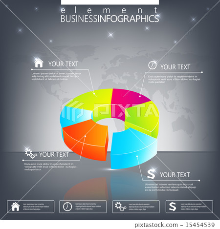 Modern 3d infographic template. Can be used for workflow layout, diagram, chart, number options, web Modern 3d infographic template. Can be used for workflow layout, diagram, chart, number options, web 15454539