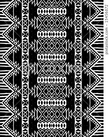 Aztec tribal mexican seamless pattern 15456872