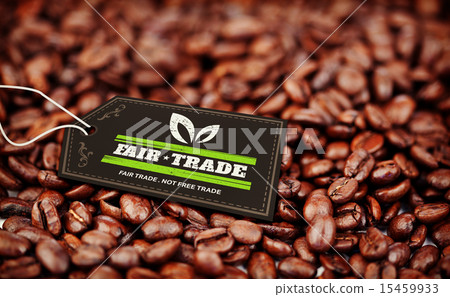 Composite image of fair trade stamp 15459933