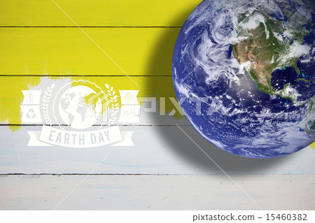 Composite image of earth 15460382