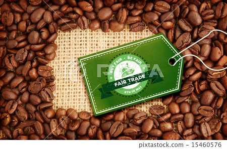 Composite image of fair trade graphic 15460576
