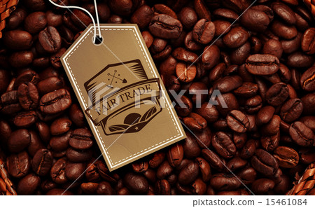 Composite image of fair trade graphic 15461084