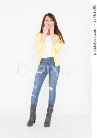 年輕的女士 15461390