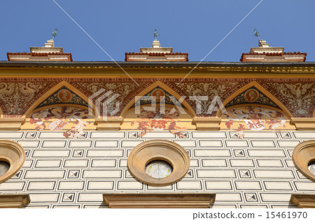 Decorative cornice at the Pruhonice castle 15461970