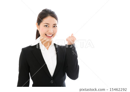 Business woman white back image Business woman white back image 15462292