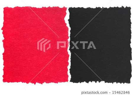 Red and black torn paper Red and black torn paper 15462846