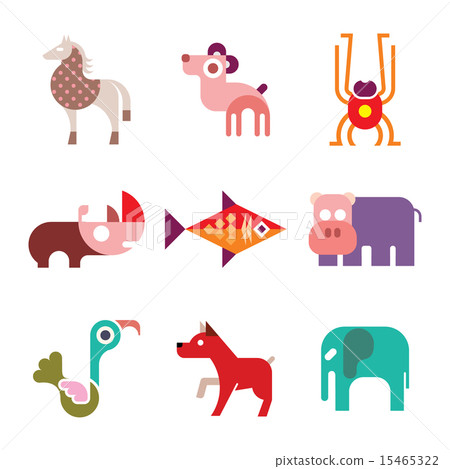 Animal icon set 15465322