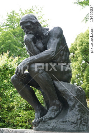 思維的人的雕像 15465824