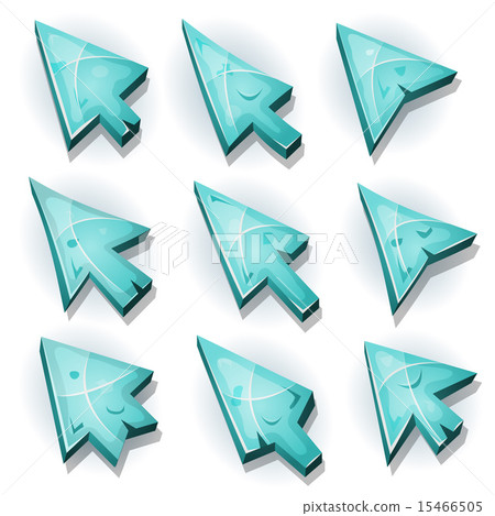 Ice Icons, Cursor And Arrows Ice Icons, Cursor And Arrows 15466505