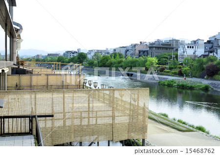 Kamo River's cool-down floor 15468762