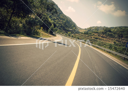 Winding road background Winding road background 15472640