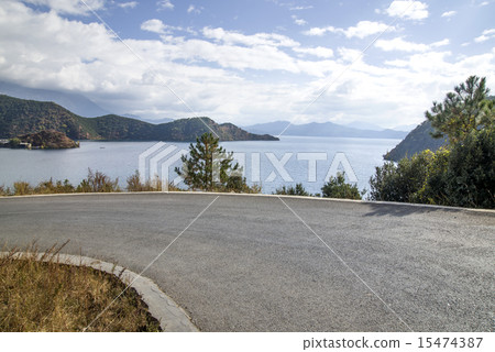 Automotive advertising background City Road texture 15474387