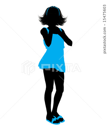 Teenager Illustration Silhouette Teenager Illustration Silhouette 15475603