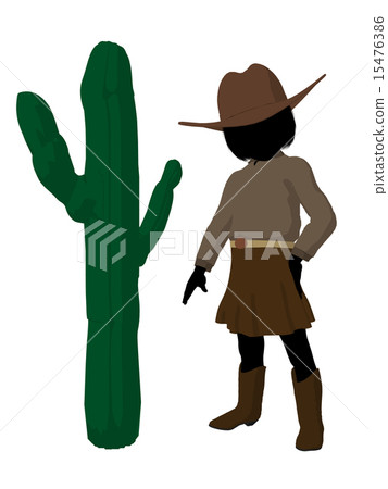 Teen Cowgirl Illustration Teen Cowgirl Illustration 15476386