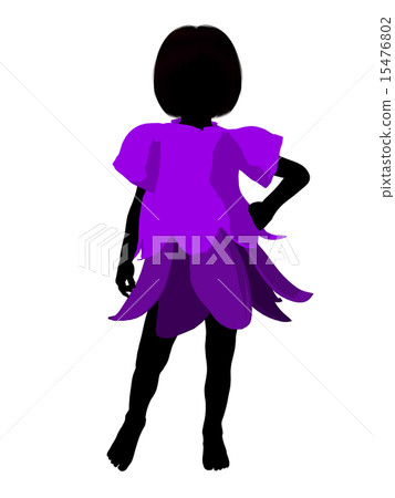 Fairy Girl Silhouette Illustration Fairy Girl Silhouette Illustration 15476802