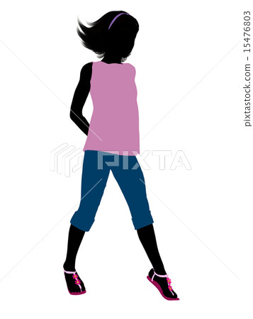 Teenager Illustration Silhouette Teenager Illustration Silhouette 15476803