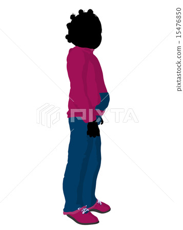 African American Teen Urban Female Silhouette African American Teen Urban Female Silhouette 15476850