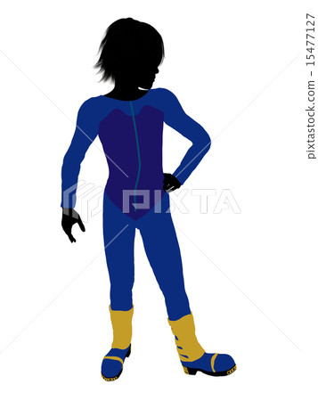 Male Teen Skier Illustration Silhouette Male Teen Skier Illustration Silhouette 15477127